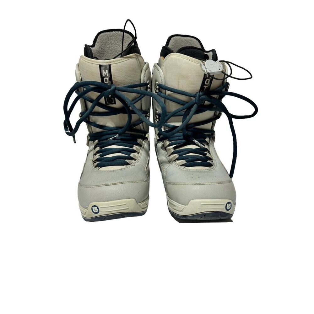 BURTON MOTO Women's Boots Snowboard Snowboarding Winter Blue Gray Grey Size 8